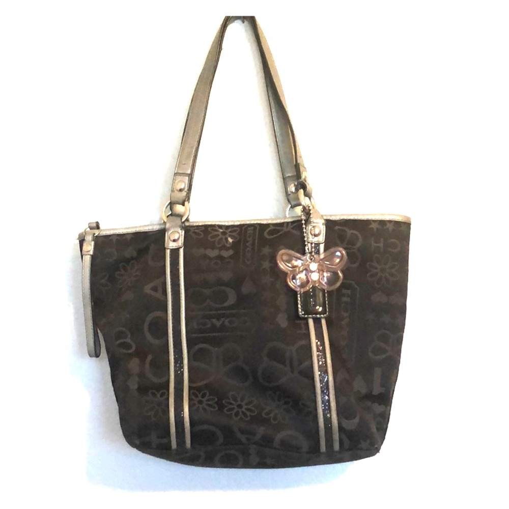 Black Coach tote